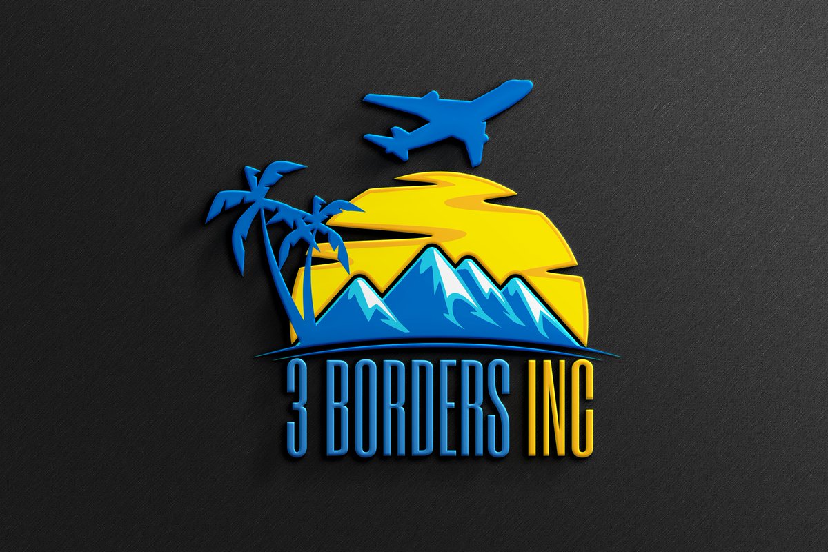 A Travel Agency Name - 3 Borders Inc Established In 2023 And It is Situated In California United States of America.

#graphicdesign #design #art #illustration #graphicdesigner #artist #photography #creative #branding #logo #artwork #digitalart #designer #photoshop #Illustrator