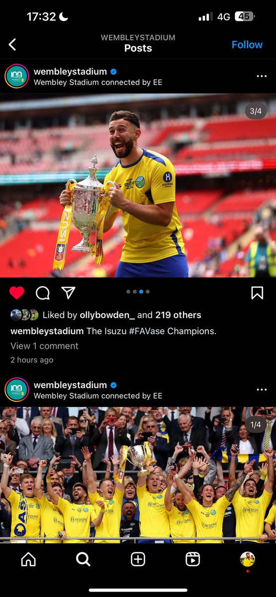 Big congrats to Ascot United and our own man Harry Tucker on winning the FA Vase at Wembley 👏🏻🏆#ascotunited