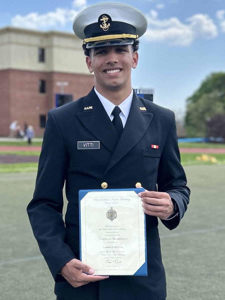 Lorenzo Vitti-CB (@lorenzocarlov) on Twitter photo Graduated from the Naval Academy Prep School <a href="/NapsFB/">NAPS FOOTBALL</a> Next stop Annapolis🚉 The US Naval Academy 🏈<a href="/NavyFB/">Navy Football</a> <a href="/NavyFBrecruit/">Navy Football Recruiting</a> <a href="/_CoachNew/">🇺🇸 Brian Newberry ⚓️</a> <a href="/GreenRB21/">R.B. Green</a><a href="/PJVolker/">🇺🇸PJ Volker⚓️</a> <a href="/coachvaa/">Va’a Niumatalolo</a> <a href="/navybirddog/">Mike James</a> #GoNavyBeatArmy Graduated from the Naval Academy Prep School <a href="/NapsFB/">NAPS FOOTBALL</a> Next stop Annapolis🚉 The US Naval Academy 🏈<a href="/NavyFB/">Navy Football</a> <a href="/NavyFBrecruit/">Navy Football Recruiting</a> <a href="/_CoachNew/">🇺🇸 Brian Newberry ⚓️</a> <a href="/GreenRB21/">R.B. Green</a><a href="/PJVolker/">🇺🇸PJ Volker⚓️</a> <a href="/coachvaa/">Va’a Niumatalolo</a> <a href="/navybirddog/">Mike James</a> #GoNavyBeatArmy