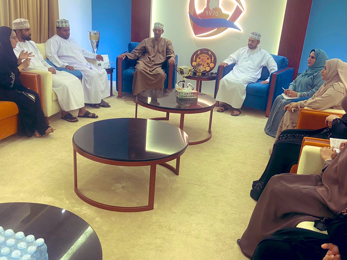 اللجنة النسائية بنادي قريات (@twomcomfqurayc) on Twitter photo عقد صباح الأمس السبت بنادي قريات الاجتماع التنسيقي للاستعداد للفعاليات التي سوف تقام خلال عيد الاضحى المبارك، ضم الاجتماع رئيس النادي وعضو المجلس البلدي ومجموعة من أعضاء جمعية المرأة العمانية واللجنة النسائية بنادي قريات.
<a href="/quriyatclub/">نادي قريات</a> عقد صباح الأمس السبت بنادي قريات الاجتماع التنسيقي للاستعداد للفعاليات التي سوف تقام خلال عيد الاضحى المبارك، ضم الاجتماع رئيس النادي وعضو المجلس البلدي ومجموعة من أعضاء جمعية المرأة العمانية واللجنة النسائية بنادي قريات.
<a href="/quriyatclub/">نادي قريات</a>