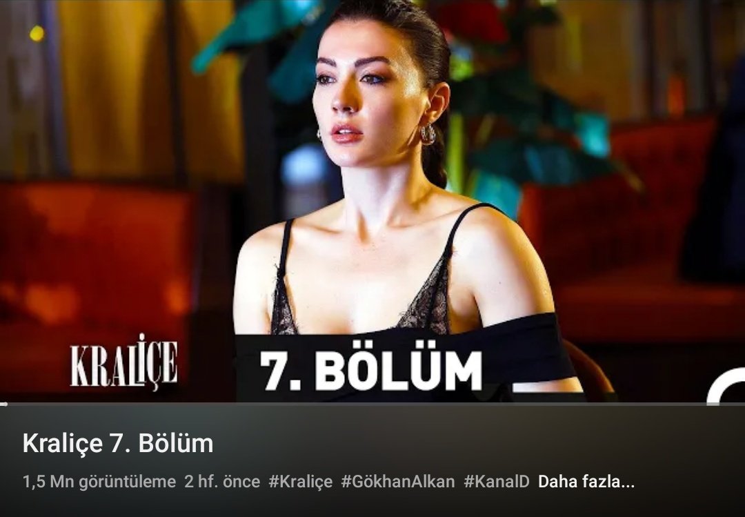 #Kraliçe'nin 7. bölümü 1.5M görüntülenmeye ulaştı 🎉