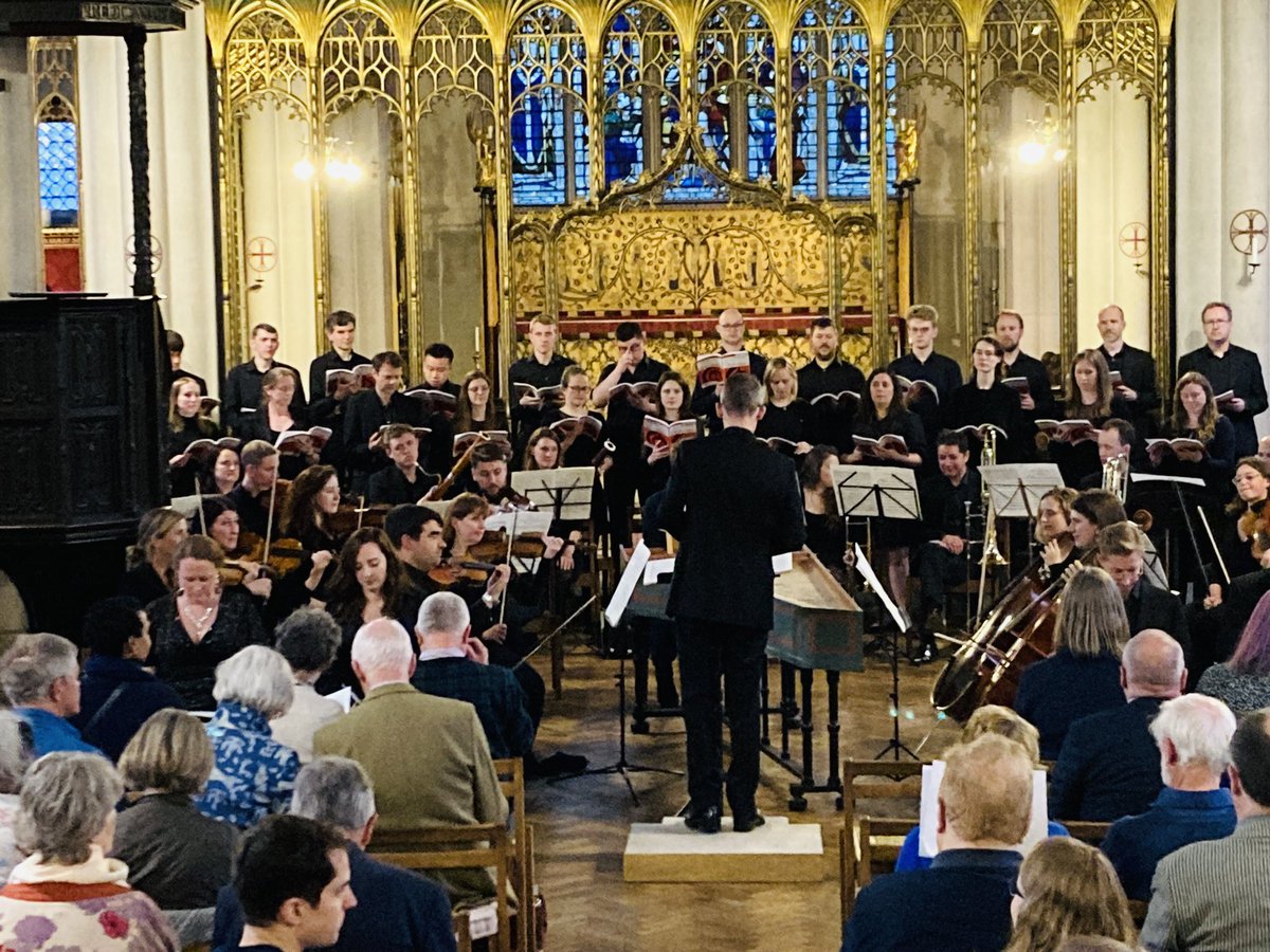 Amazing performance of #handel Israel in Egypt last night @stcypriansnw1 - thanks to all the wonderful musicians @ESinfonietta and soloists who joined us to make it such a memorable evening! #choral #oratorio #baroquemusic