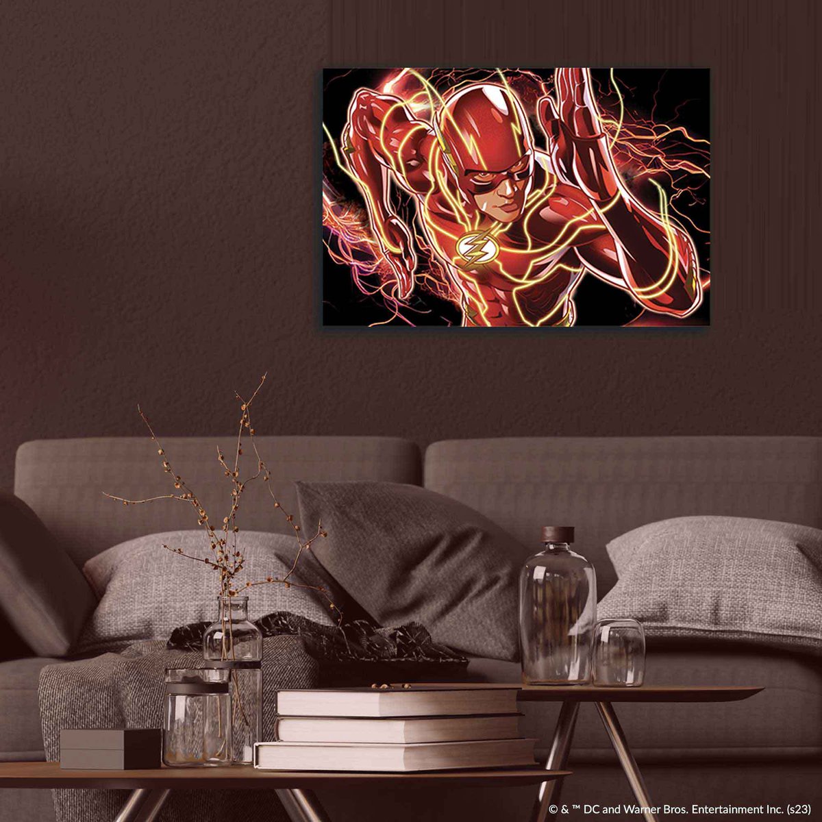 DCOfficial's tweet photo. Bring the Multiverse home with exclusive @theFlash wall art from DC Shop. #TheFlashMovie

Shop now: https://t.co/eGMe8DenA1 https://t.co/x8bO7VWK6y