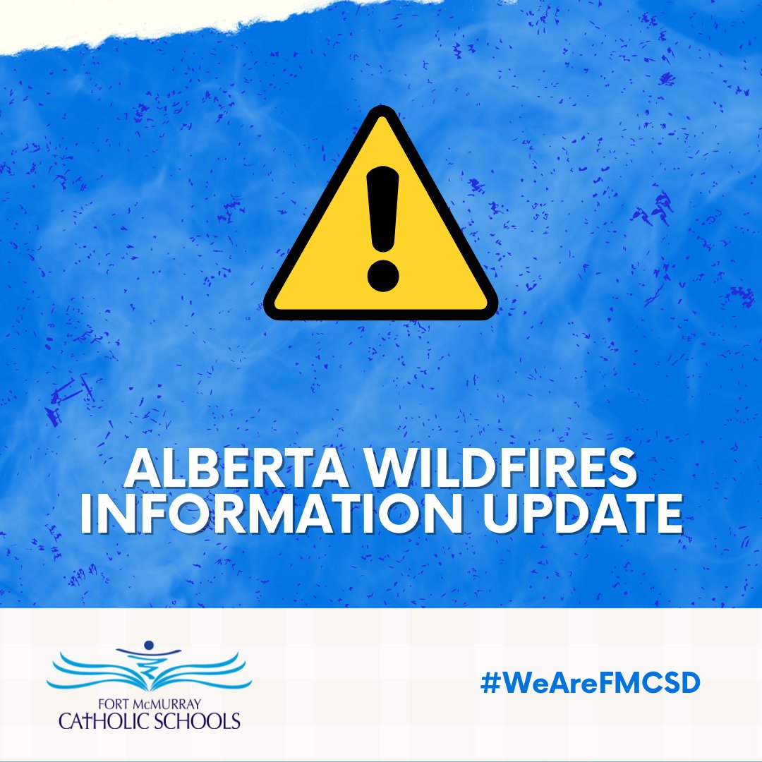 With the current air quality in #ymm, we thought this is a good time to share information on wildfires. 
bit.ly/3OdiOvm

This includes resources for where smoke is coming from, accessing air quality information, and seeing where wildfires are in Alberta.

#WeAreFMCSD