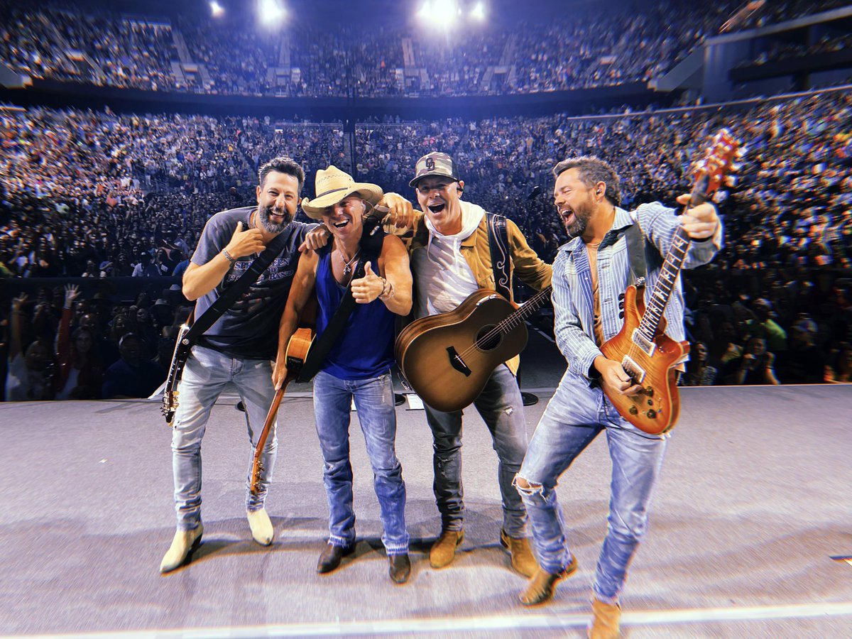 I don’t think I’ve ever been more suprised in my life than I was last night in Evansville, Indiana by <a href="/OldDominion/">Old Dominion</a>. I’ve missed them, I love them, and I’m proud of them. What a fun night. From Evansville to the Red Door. You can’t make it up. #IGOBACKTOUR