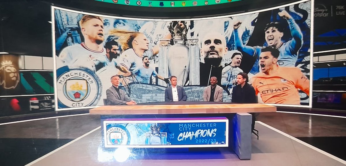 #PremierLeague champions 🏆 <a href="/ManCity/">Manchester City</a> 💙