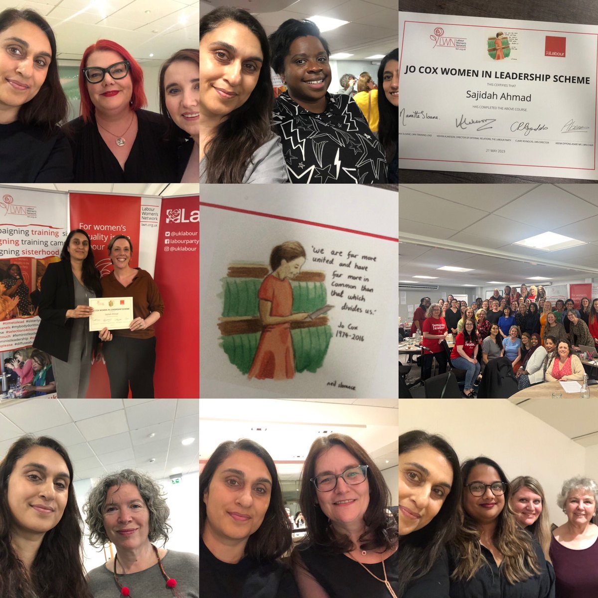 IT’S OFFICIAL 📣

Cohort 5 of the #JoCoxLeadership programme have all successfully graduated today!!!

Whoop whoop for women in politics. 🙌 

Looking forward to seeing what these brilliant women go on to do in their careers and communities!