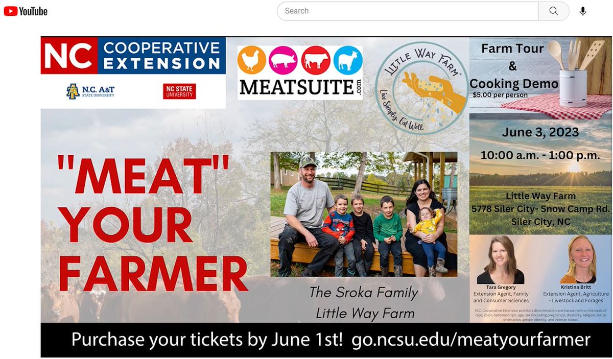 ChathamCoopExt's tweet photo. Don’t miss this exciting, fun-filled learning event while exploring the farm at Little Way Farm!
https://t.co/tp72acZOZh

https://t.co/Ydo3nEsfKI https://t.co/2P6dKNzLv3
