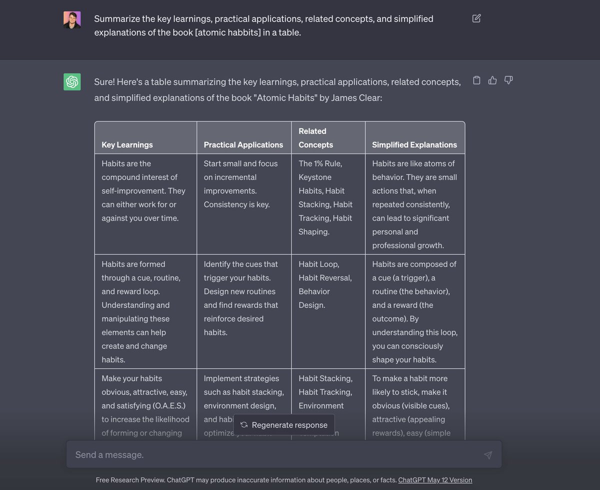 heyrobinai's tweet photo. Take the hassle out of studying books: Learn with ease and efficiency using this amazing prompt: https://t.co/idCILRElEI
