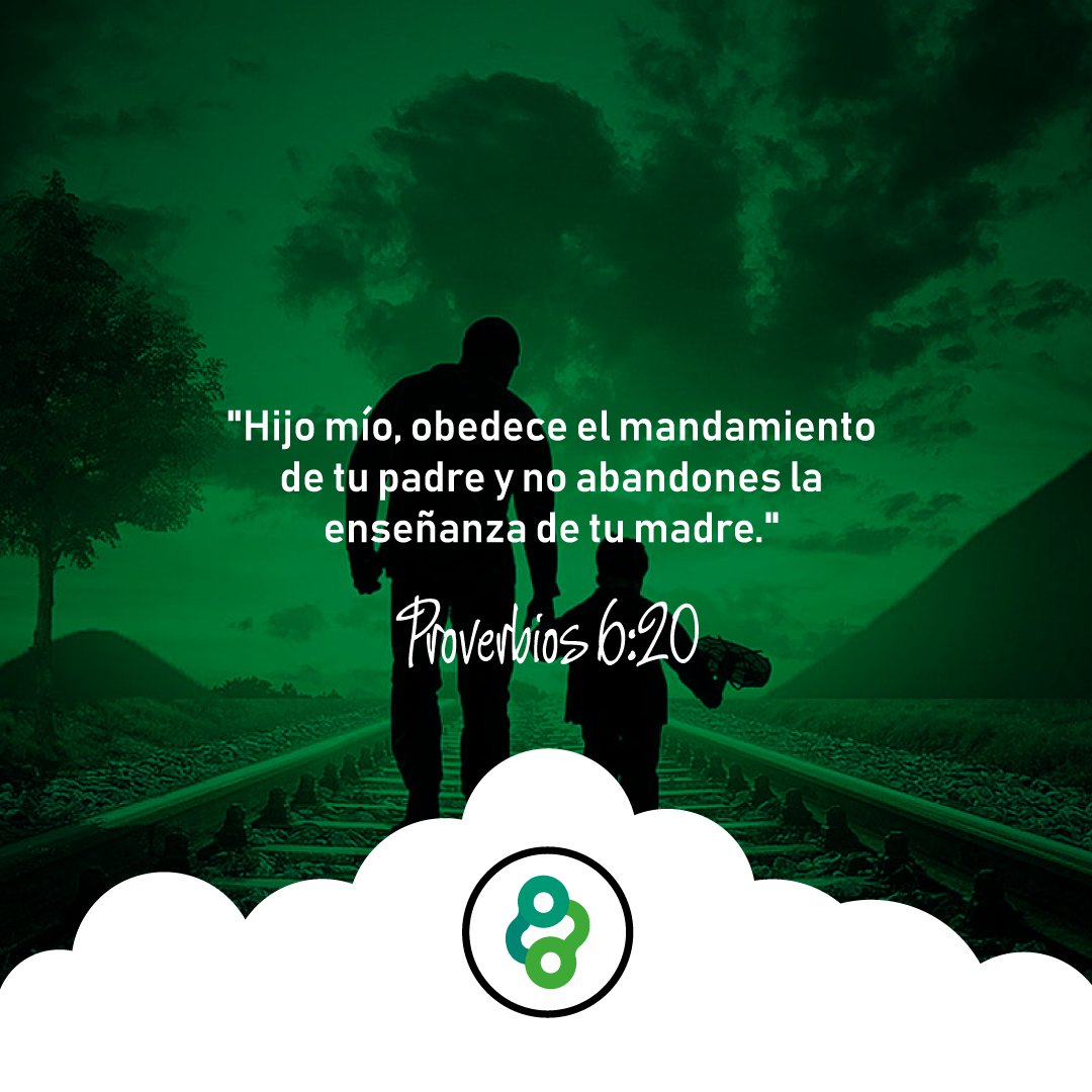 Honramos a nuestros padres siguiendo sus enseñanzas y ejemplo :🙏 #MensajesDeDios #FelizDomingo