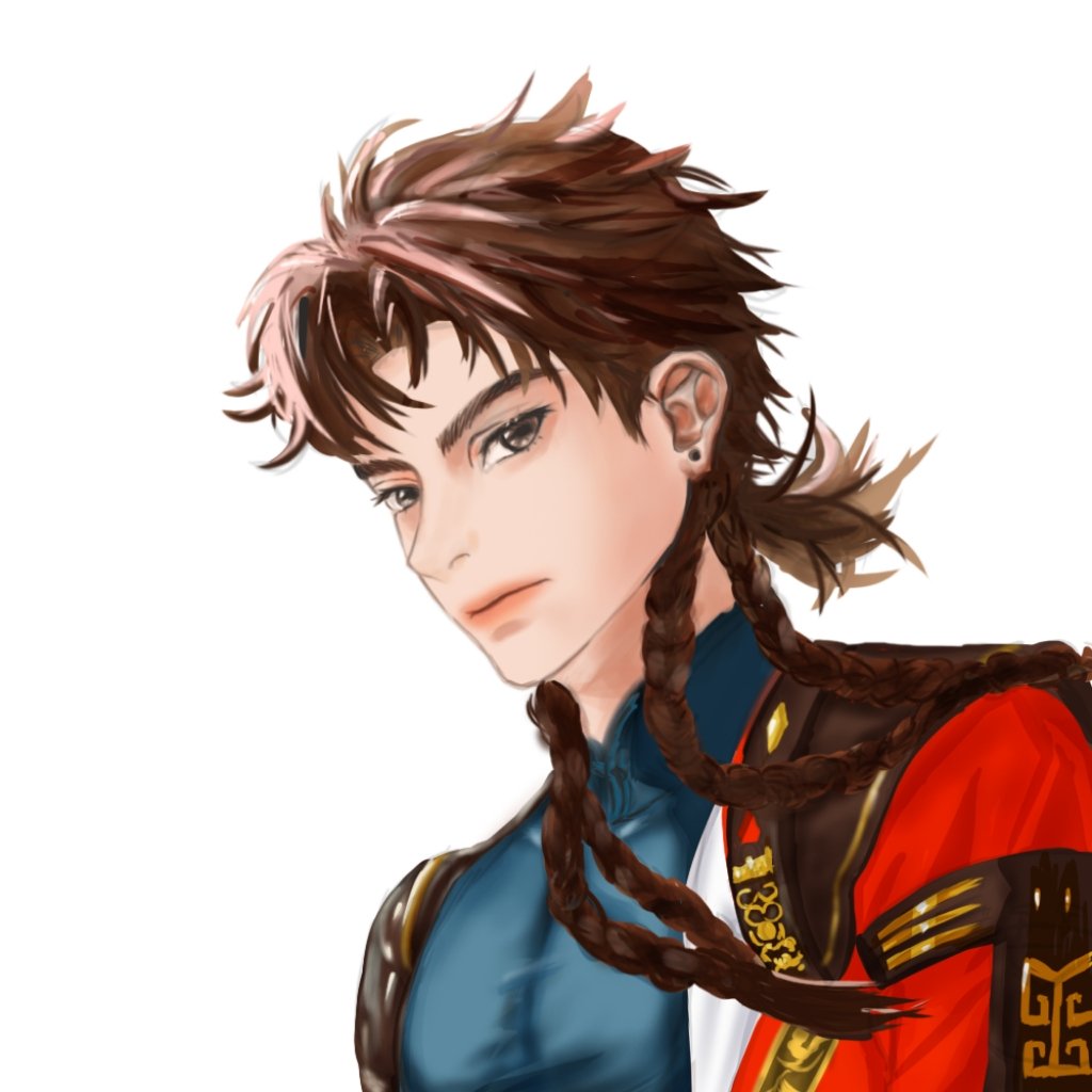 Day00016's tweet photo. 还没玩到孙策，光人物升级，让我索然无味。画一张孙策，策来。希望不要卡关了。
#代号鸢 https://t.co/qB6hxdP9FI