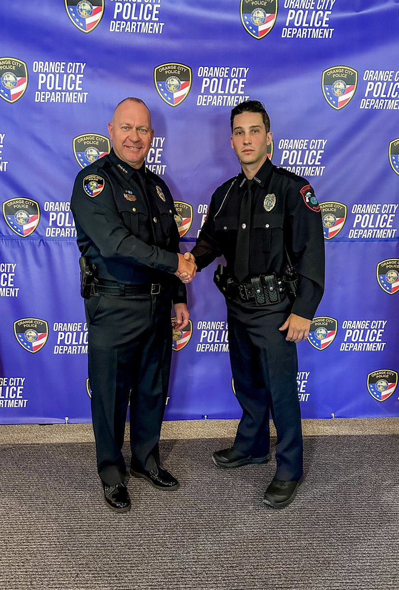 The <a href="/OrangeCityPD/">Orange City Police Department</a> would like to introduce everyone to our newest member of the department, Officer Kyle Walker! 🚔
