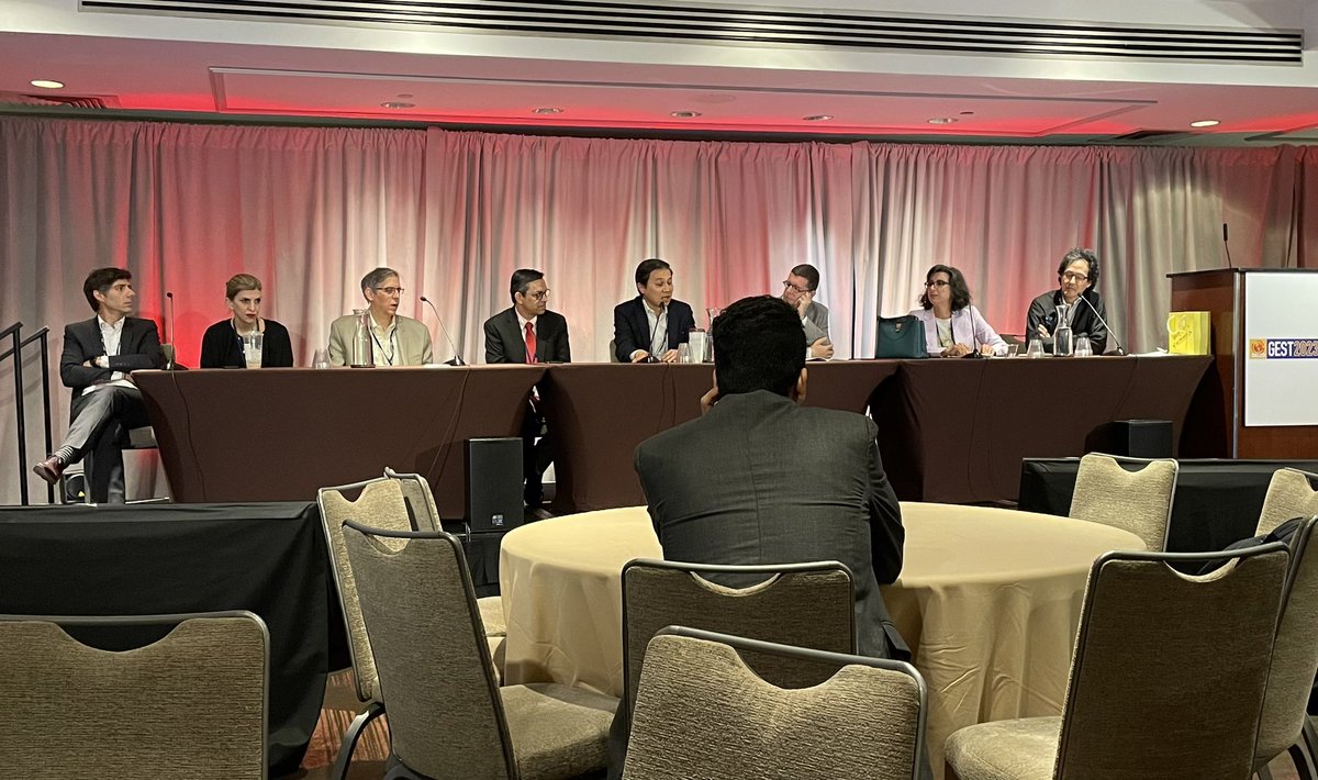 My favorite session of #GEST2023 was the very last one on liver mets and targeted therapies done by #IR. It reassured me that I picked the right speciality. Can’t wait to dive deeper into #interventionaloncology in residency. Thanks for the opportunity to attend @thegestgroup.