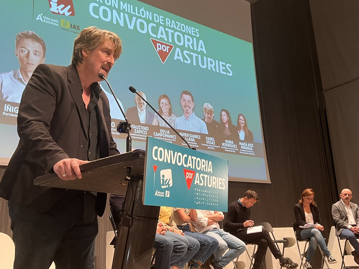 Xabel Vegas #MovimientoSumar 🇵🇸 (@xabelvegas) on Twitter photo Esta mañana, con el compañero <a href="/ierrejon/">Íñigo Errejón</a>, imaginando la Asturies que soñamos. La que vamos a construir a partir del próximo 28 de mayo de la mano de #ConvocatoriaXAsturies. 💪💚 Esta mañana, con el compañero <a href="/ierrejon/">Íñigo Errejón</a>, imaginando la Asturies que soñamos. La que vamos a construir a partir del próximo 28 de mayo de la mano de #ConvocatoriaXAsturies. 💪💚