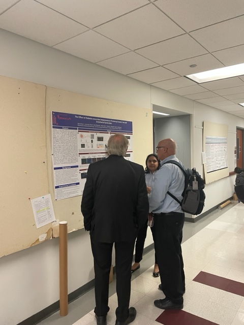 Antu Antony, a post-doctor from my lab presented a poster at the Chicago Diabetes Day (University of Chicago). Congrats Antu for the cute award. @Diabetes_UIC