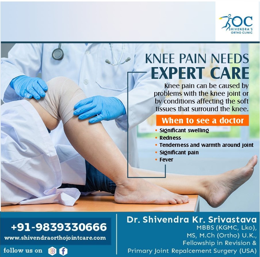 Dr. Shivendra KR. Srivastava is an orthopedist in Indira Nagar, Lucknow, and has an experience of 15 years in orthopedics and specialised in joint replacement and arthroscopy surgeries and revision joint replacement surgeries. Consult #DrShivendra for Total Joint Care