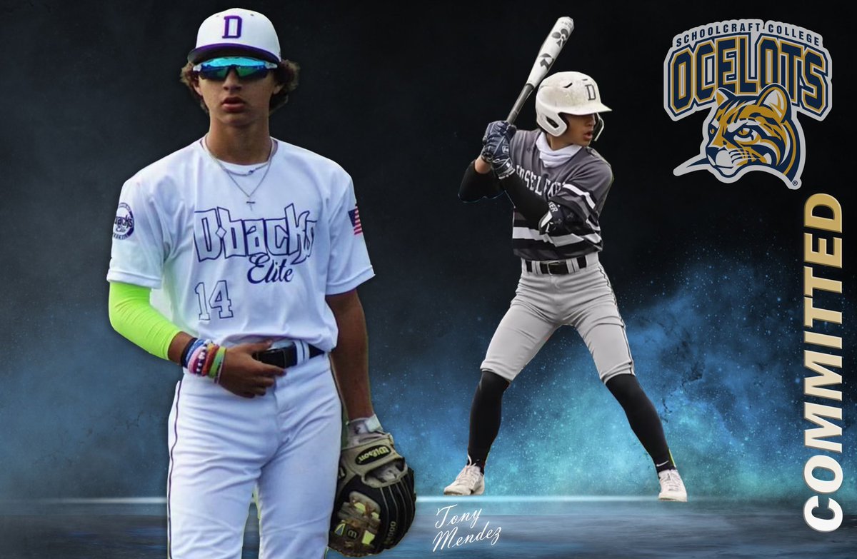 I would like to announce my commitment to Schoolcraft College to continue my Academic and Athletic career.  Thank you to my family and coaches who have helped me along the way. I would not be where I am today without them. I can not wait to get to work