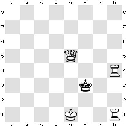 White to move and mate in one.