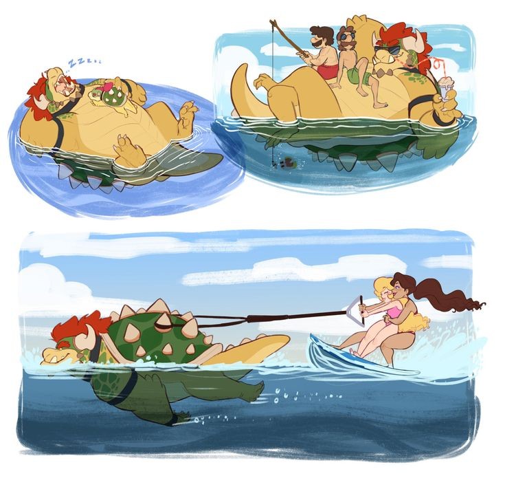 How he spends vacation with his friends and family