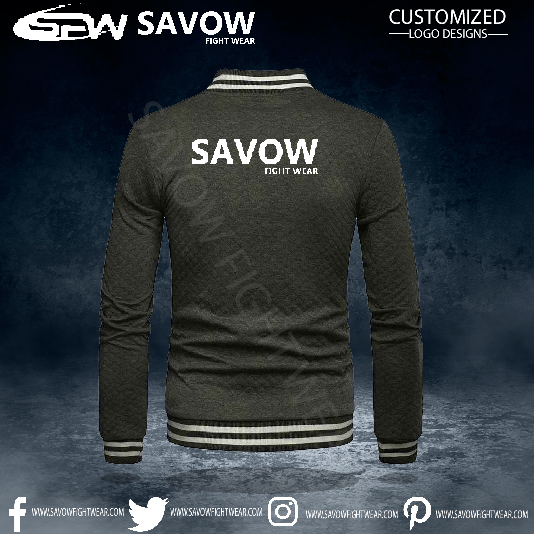 SAVOW FIGHT WEAR. New Best quality products of varsity jacket.Full customized designs of casual wear jacket. You get with your Logo and different colors.
Made in 100% Cotton materials Fabric.
GSM: 300,350,400
#savowfightwear #varsityjacket #varsity #streetwear #bomberjacket