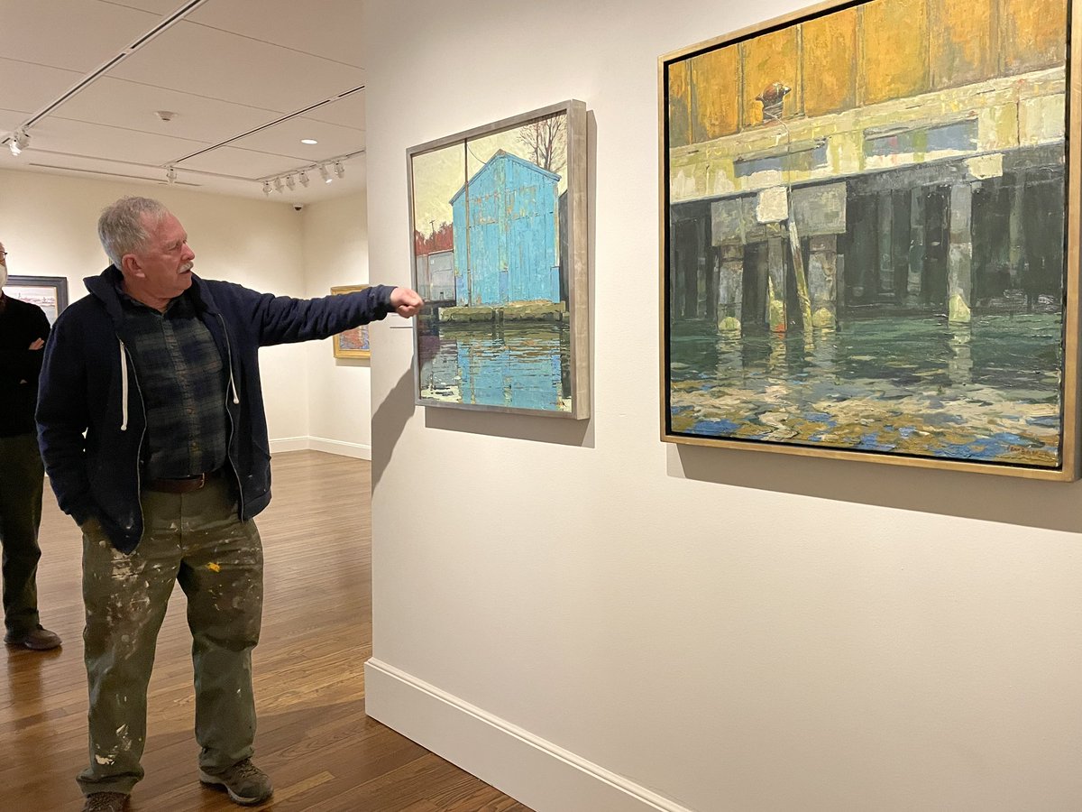 Don’t miss First Fridays: Art After Hours with Jeff Weaver on Friday, June 2 from 6-8 pm! Enjoy free admission every First Friday evening of the month while trying a taste of local beer from <a href="/Rockportbrewing/">Rockport Brewing Company</a> &amp; watching art come to life. Learn more at bit.ly/42Z65Rc.