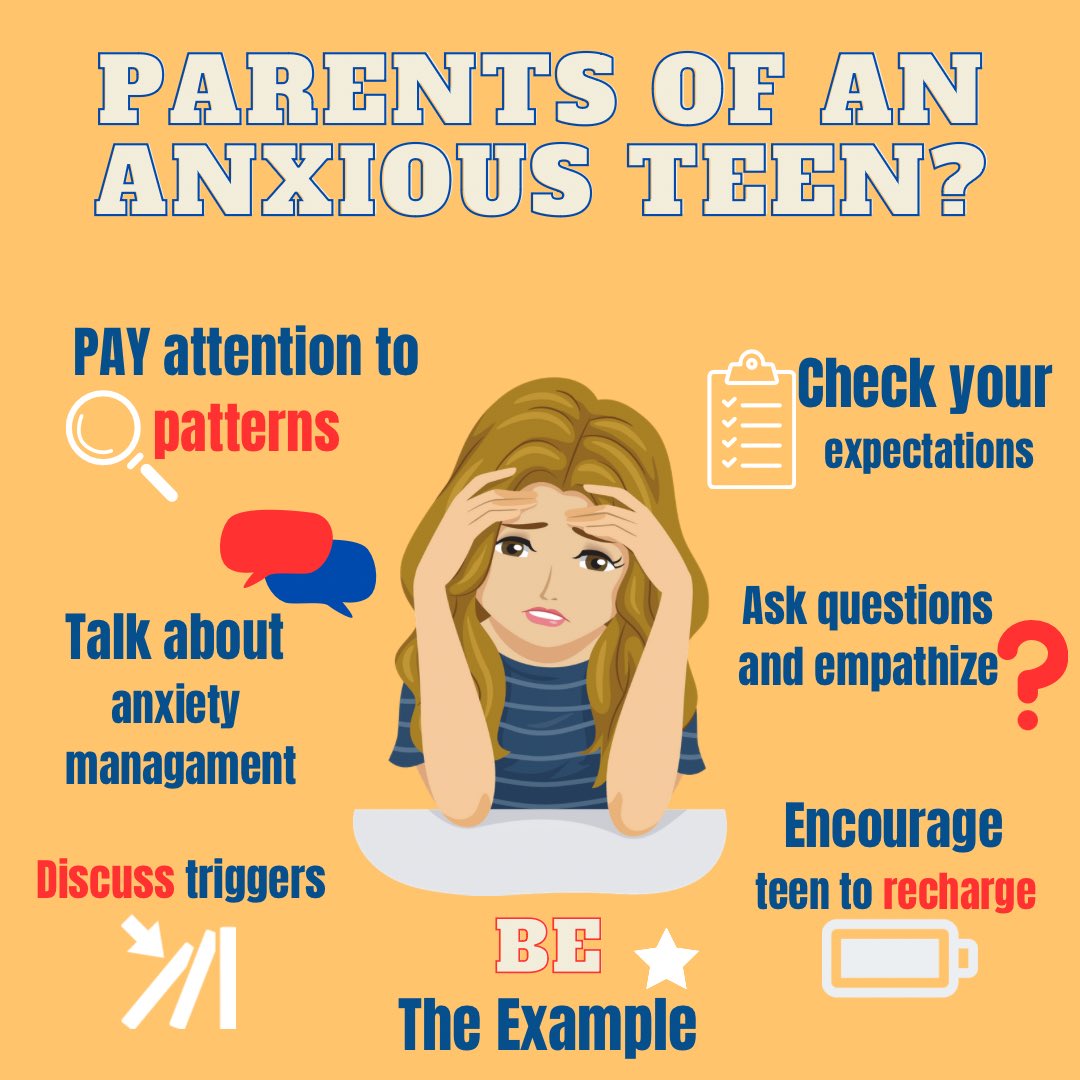 Each teen is unique and it may take time to find strategies that work best. Patience, empathy and consistent support are key in helping them navigate their anxiety. 

#teenanxiety #anxiousteens #teensupport #teenmentalhealth #teenwellness #parentsupport