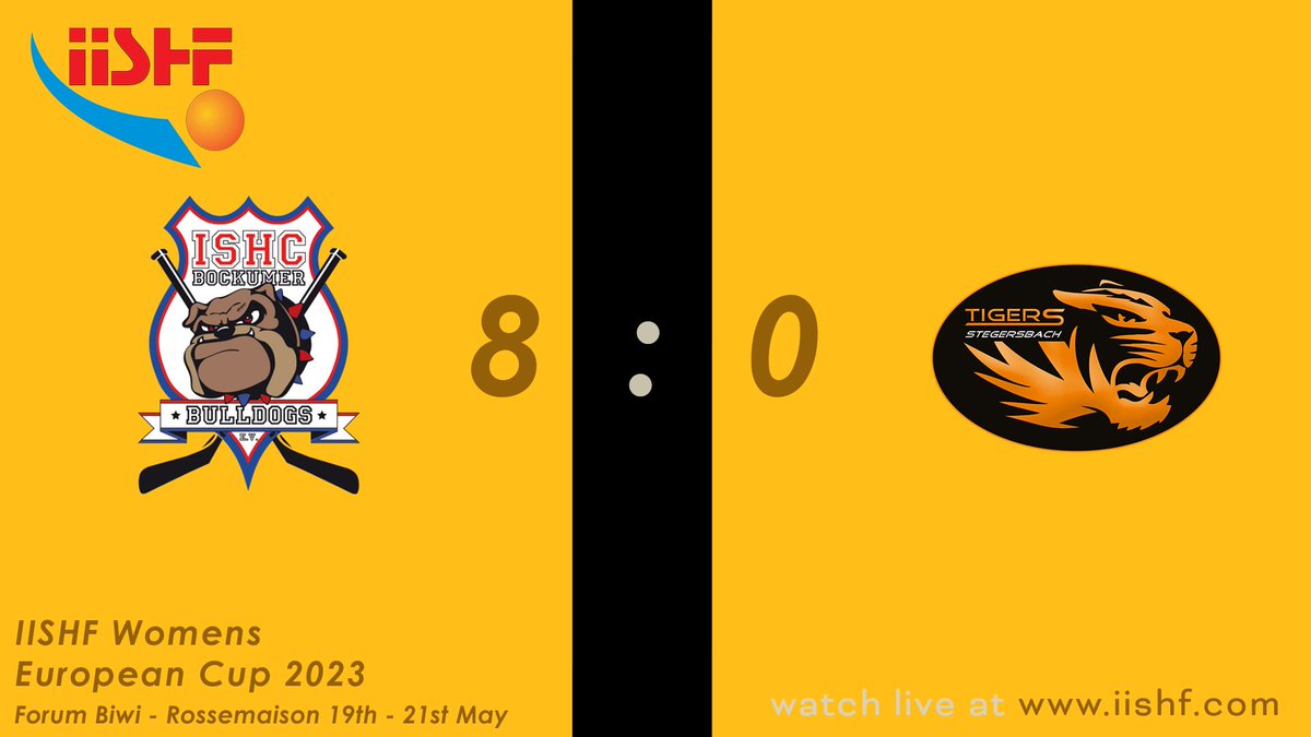 ishd's tweet image. iishf: Bockumer Bulldogs secure third place with a 8 - 0 win against Tigers Stegersbach. 

#skaterhockey #womenec  #skaterhockey