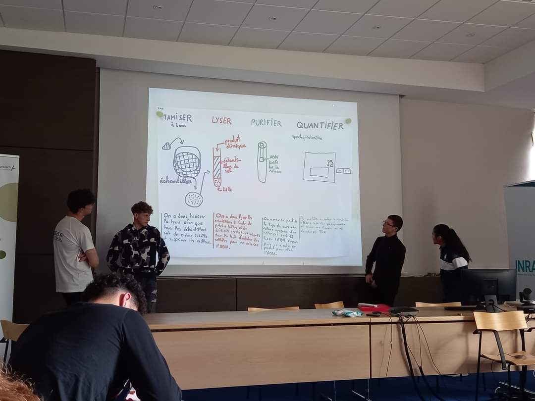 Lycée Cormontaigne Metz (@lcormontaigne) on Twitter photo Durant 3 j, les élèves de 1G2 ont découvert le métier de chercheur à l'INRAE de Champenoux à travers l'étude de sols agricoles et forestiers : des prélèvements sur le terrain étudiés en laboratoire et présenter leurs resultats devant les autres groupes 🔬
<a href="/Dsden57/">DSDEN de la Moselle</a> <a href="/INRAE_Nancy/">INRAE Grand Est - Nancy</a> Durant 3 j, les élèves de 1G2 ont découvert le métier de chercheur à l'INRAE de Champenoux à travers l'étude de sols agricoles et forestiers : des prélèvements sur le terrain étudiés en laboratoire et présenter leurs resultats devant les autres groupes 🔬
<a href="/Dsden57/">DSDEN de la Moselle</a> <a href="/INRAE_Nancy/">INRAE Grand Est - Nancy</a>