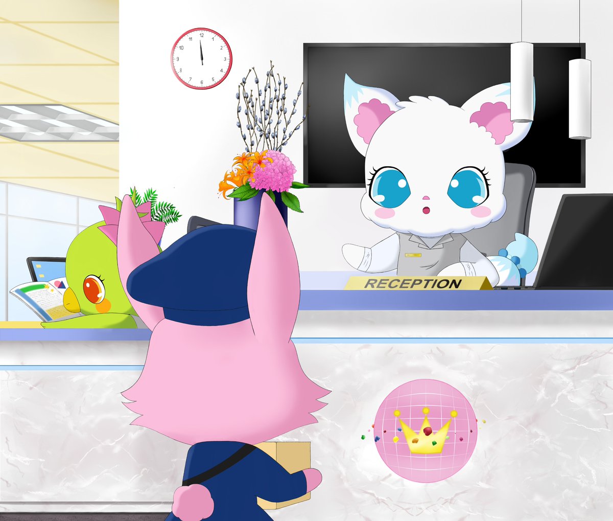 Nib'rous トメクニビ on Twitter "Luna thought Milky was impatient but she