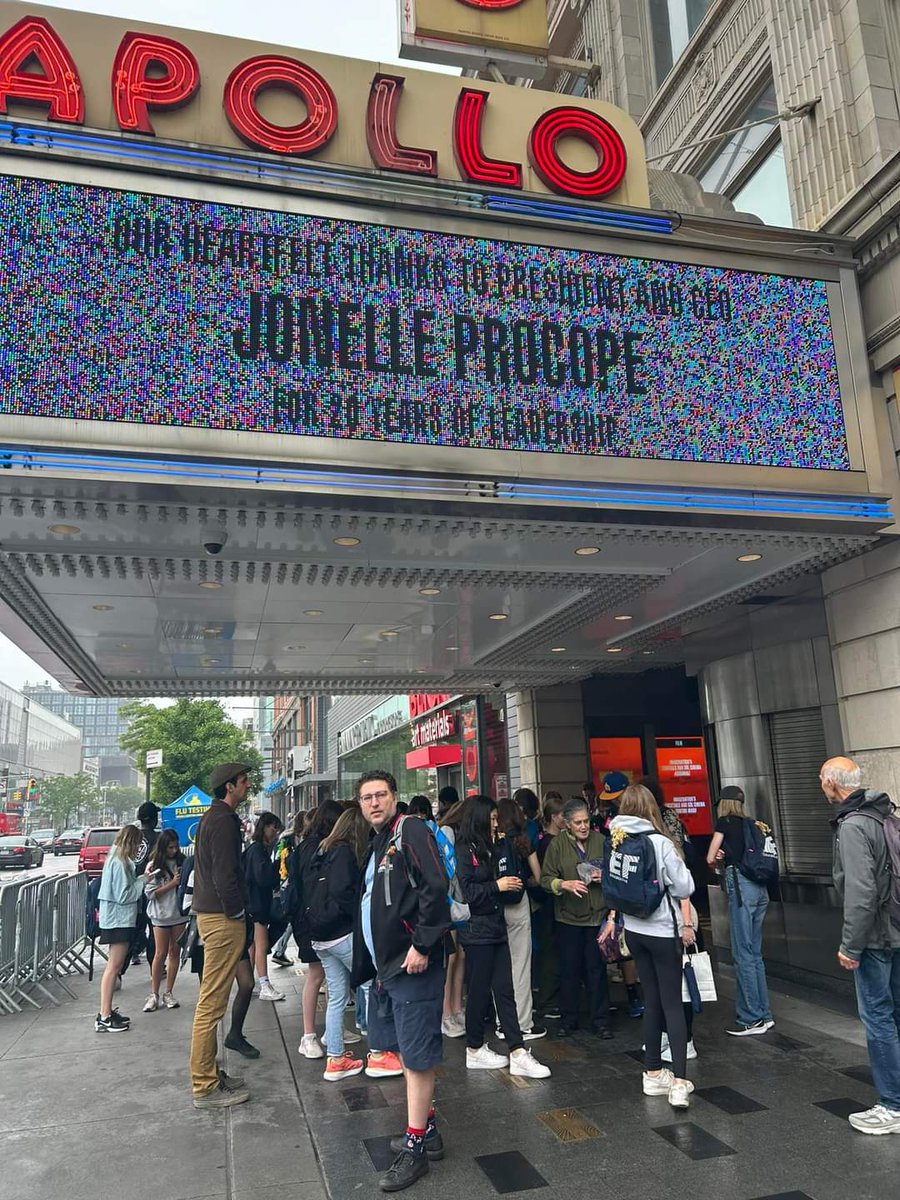 Day Two in #NewYorkCity  Times Square, walking tour of Harlem, Broadway show and meet up with cast. School trip NYC2023