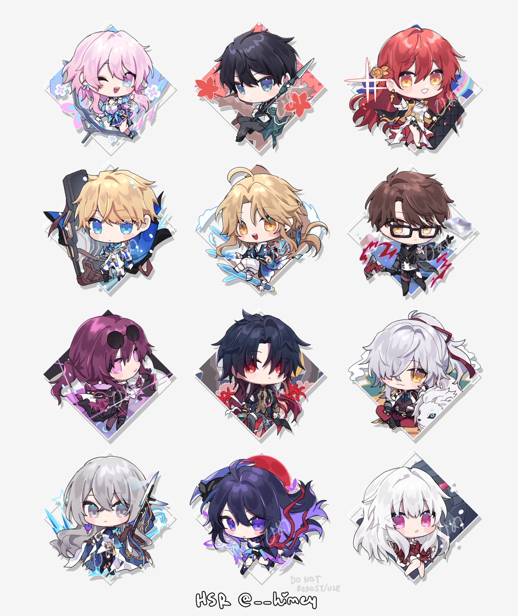 multiple boys multiple girls chibi blonde hair black hair red hair holding  illustration images