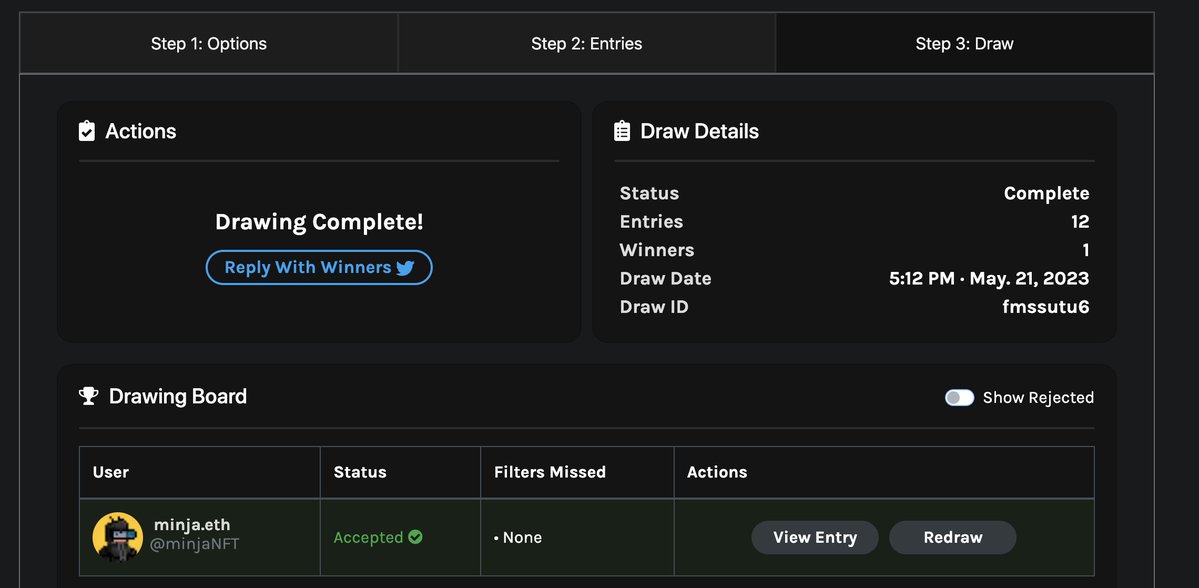 We have a winner.  Congratulations to <a href="/minjaNFT/">minja.eth</a>  .   Franklin will be sending you 1.4 Billion $HYPER