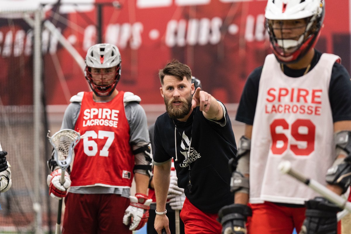 SPIREACAD's tweet photo. SPIRE Lacrosse camp went well this weekend! Our Lacrosse ambassador, @KyleHarrison18, pulled up to camp today! 🔥🥍

Our Lacrosse coaches, @coach_harkey and @naklemore, continue to build out this program!

#SPIRE #lacrosse #youthlacrosse https://t.co/5z0EF9T19X
