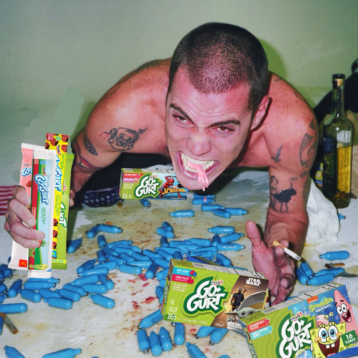 LarryFishmas's tweet photo. @Yoplait I'm still making memes about you, and your amazing product Go-Gurt. Despite what it did to @steveo #GurtResponsibly https://t.co/chcEvi6as8
