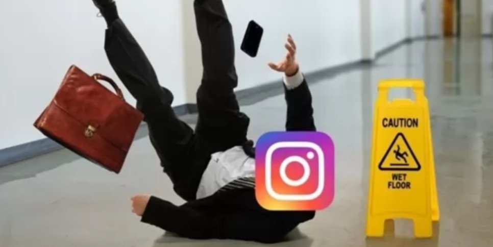 Efectivamente, cayó instagram.