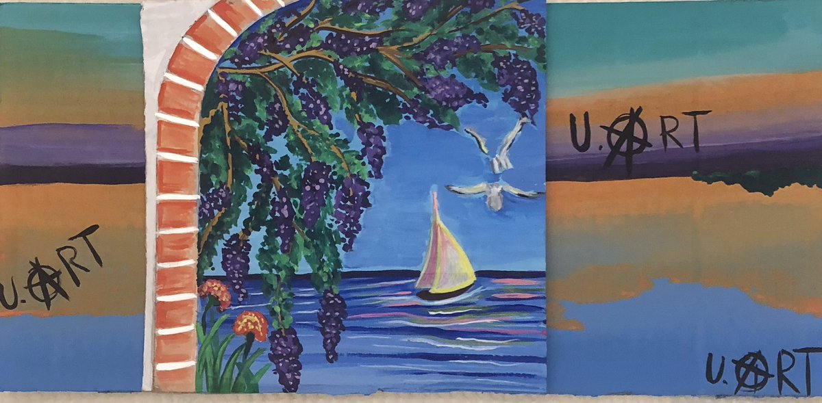 AnarckBlackCat's tweet photo. @eryk_xyz #Artwork by👉🏻#UnknownArtist #Art 
#UnknownArt #ArtIsLove🖼️♥️🫶🏻 
#Uart🎨🖌️ #TrompelOeil #Painting 
#Freedom #PeaceAndLove #Nature 
#Anarchy #OneLove💜 
🐲🪐🔥🐉 https://t.co/OJnGp5UXCn