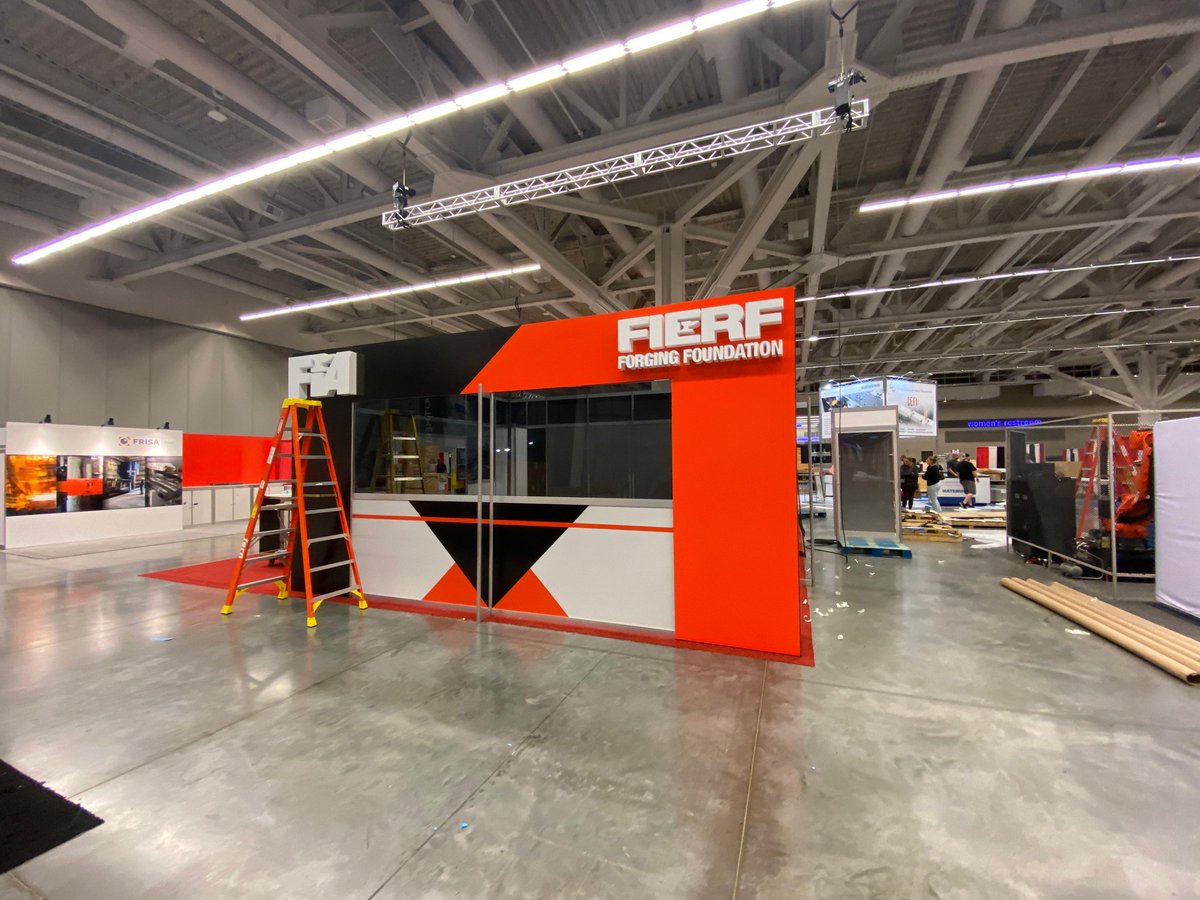 ForgingIndustry's tweet photo. Getting ready for #ForgeFair2023!
#FIA #FIERF https://t.co/k3G9AXLM7J