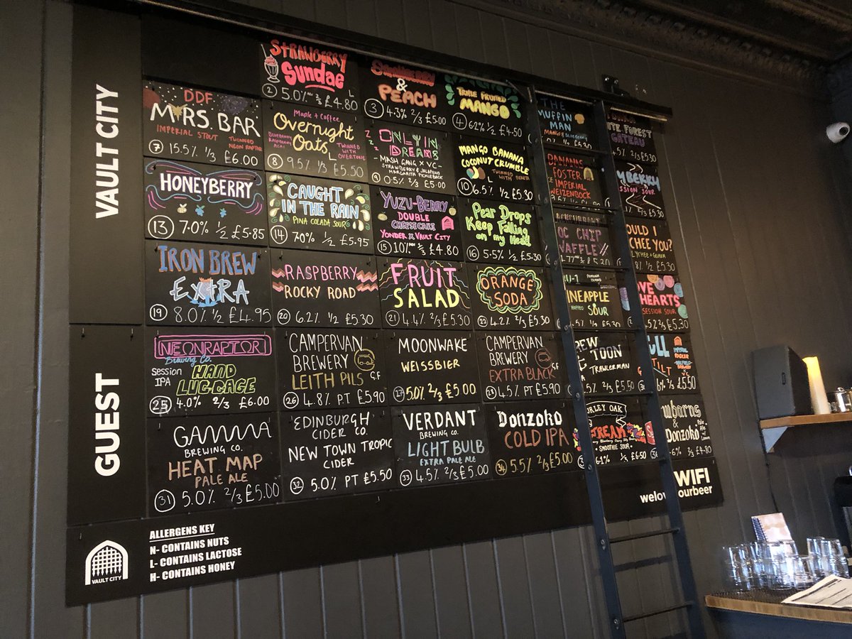 Great time at #PortyVault but @vaultcitybrew  ur missing a trick if youve done #FruitSalad and not #BlackJack