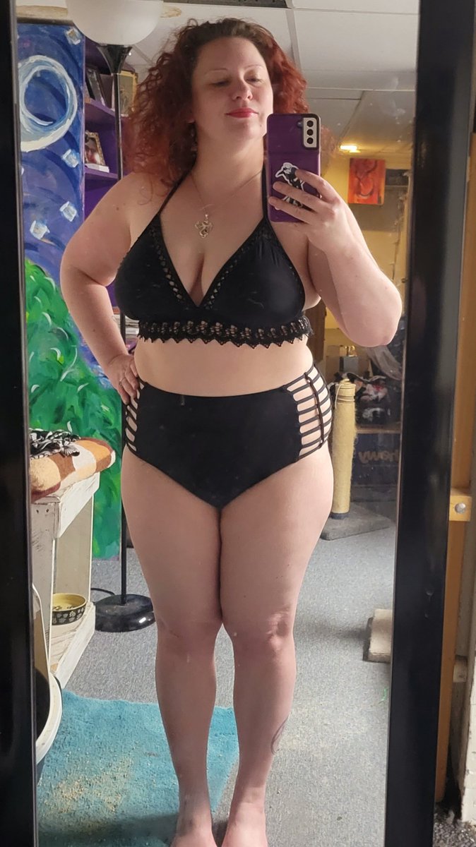 I'm alive! Just needed some respite. But. Bikini this year, yay or nay?

#selfie #blackbikini #BikiniTime #allbodiesaregoodbodies  #ifeelgood #cleavage #bodypositivity #redheadshavemorefun #RedHeadedWoman