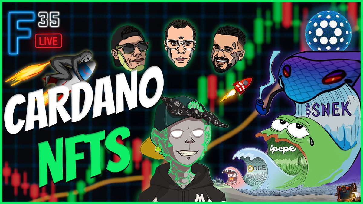 Freedom_35ers's tweet photo. Join us at tonight at 9pm EST for π΄#F35Live π
π@snekcoinada - Cardano's Memecoin
π@MutantNFTs - Getting Ready For The Mint
π@dgafcoin - Memecoin NFT Mint
π@The_Block_Group - Mystery Chest Mint
#NFTs #CardanoNFT #CNFT #CNFTCommunity #NFTPodcast #SNEK $SNEK $DGAF https://t.co/dabwVvnZct