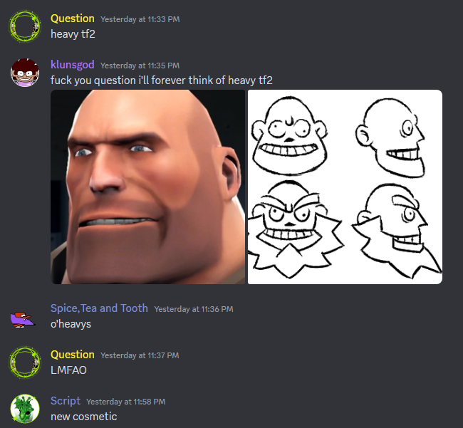 klunsgod-on-twitter-discord-reactions