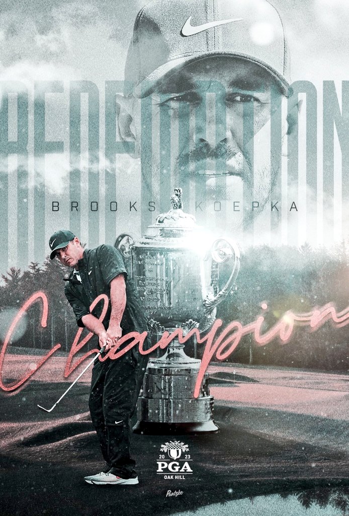 BKoepkaTracker's tweet photo. Who else but Brooks? 

Your 2023 PGA Championship winner 🏆

#PGAChampionship https://t.co/HPU53t6cHW