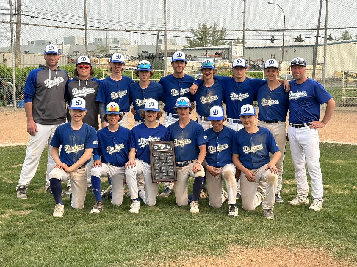 Your East Central Dodgers are the 2023 Regina Legasse AAA Tournament Champions in the u15 division!!
