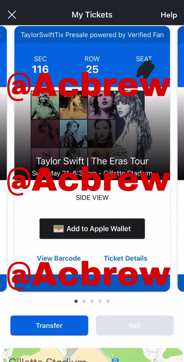Eras Tour Resell tweet media