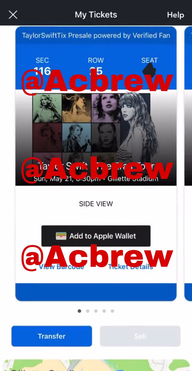 Eras Tour Resell tweet media