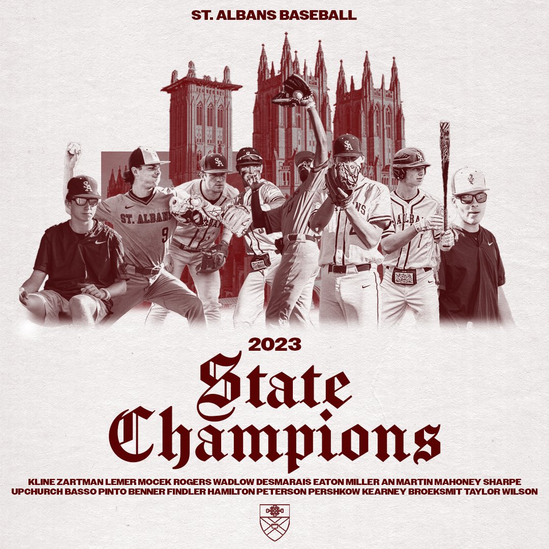 YOUR ST. ALBANS BULLDOGS ARE THE 2023 <a href="/DCSAASports/">DC State Athletics</a> STATE CHAMPIONS.