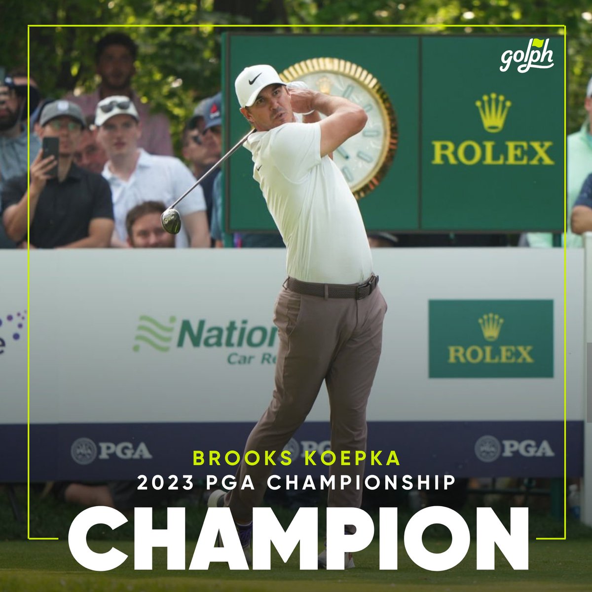 golphmedia's tweet photo. BROOKS KOEPKA GETS ANOTHER ONE!

@BKoepka https://t.co/0lsQkZTYre
