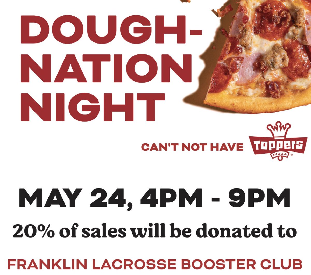 Come support FHS LAX on Wednesday, May 24th!