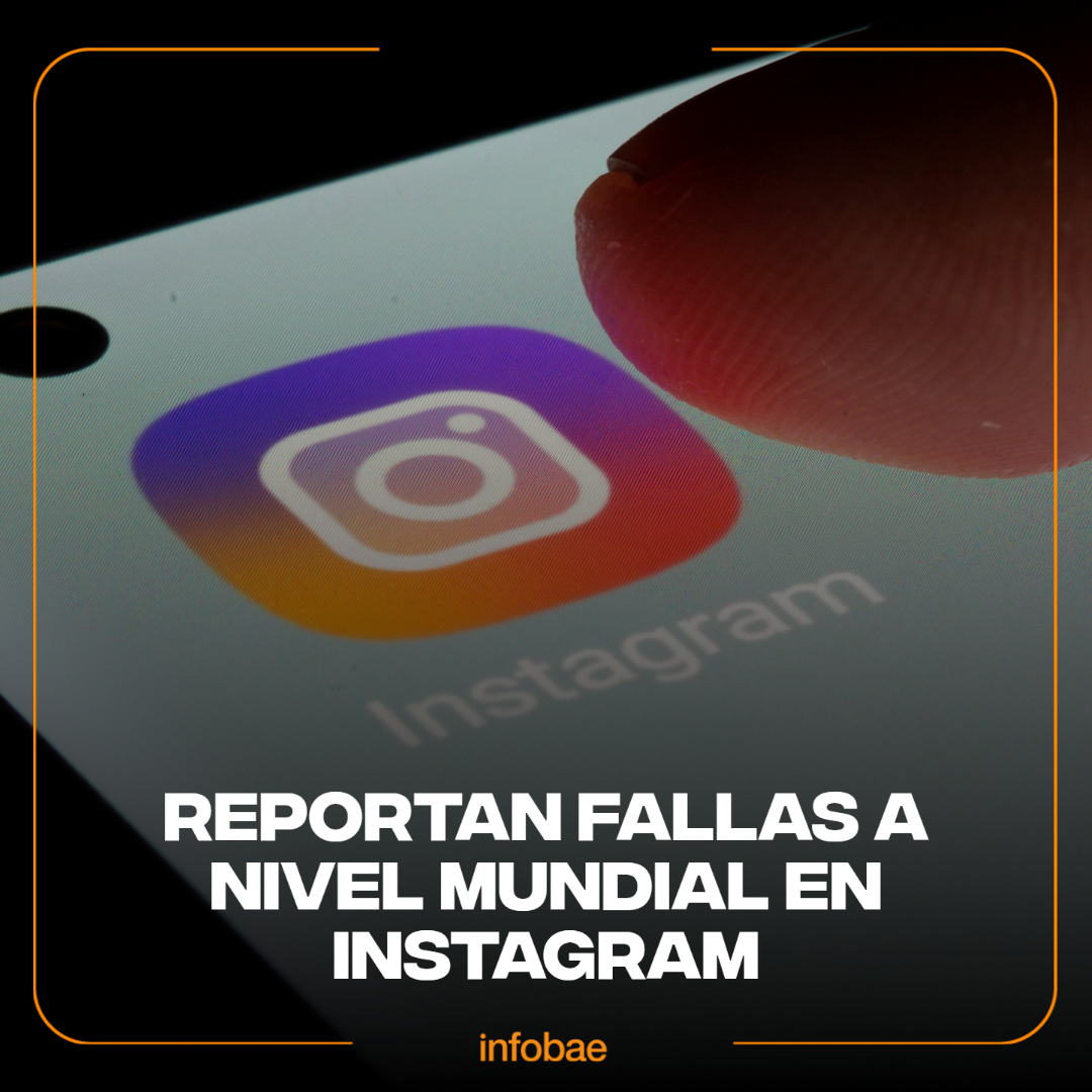 infobae's tweet photo. Reportan fallas a nivel mundial en Instagram https://t.co/ob86wtkWOj https://t.co/fWeqNMaVmI