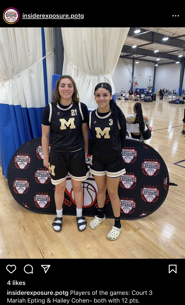 FGC Miracle UA Rise (@fgc_miraclebb) on Twitter photo Players of the Game here at Beast of the East. 2025 Guards <a href="/HaileyCohen22/">Hailey Cohen</a> (left) and <a href="/MariahEpting/">Mariah Epting</a> (right) both with 12 points.
<a href="/InsiderExposure/">InsiderExposure</a> <a href="/CoachTeddy_FGC/">Teddy Spikes</a> <a href="/Coach_BarrettM/">Megan Barrett</a> <a href="/CoachCed55/">Coach Cedric</a> Players of the Game here at Beast of the East. 2025 Guards <a href="/HaileyCohen22/">Hailey Cohen</a> (left) and <a href="/MariahEpting/">Mariah Epting</a> (right) both with 12 points.
<a href="/InsiderExposure/">InsiderExposure</a> <a href="/CoachTeddy_FGC/">Teddy Spikes</a> <a href="/Coach_BarrettM/">Megan Barrett</a> <a href="/CoachCed55/">Coach Cedric</a>